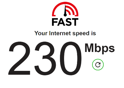 It's not quite gigabit, but its good for my area! Final Result